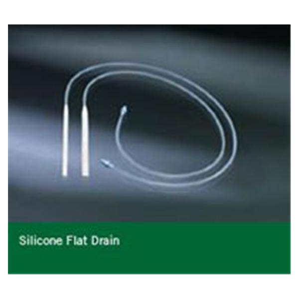 Drain Wound Silicone 10mmx20cm Full Perforated Flat Tip Sterile 10/Ca